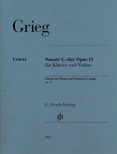 GRIEG VIOLIN SONATA IN G MAJOR, OP. 13
Violin and Piano