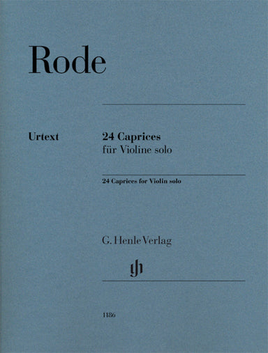 RODE 24 CAPRICES FOR VIOLIN SOLO