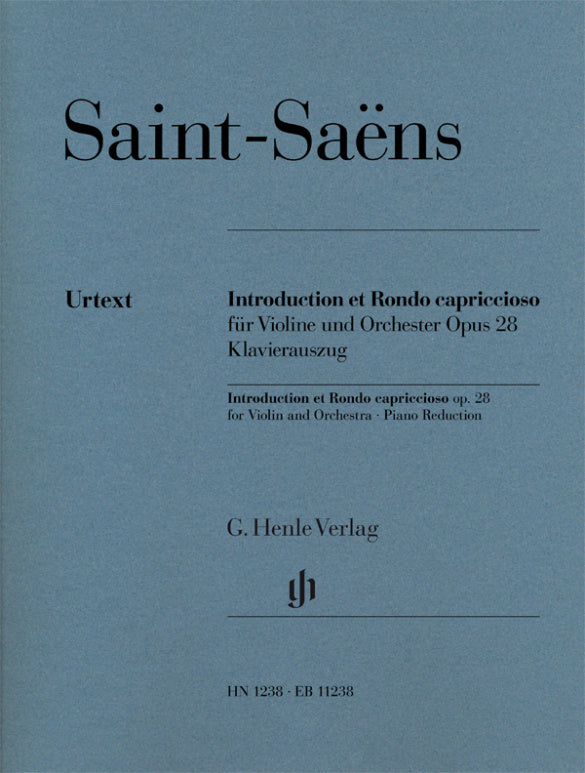 SAINT-SAENS INTRODUCTION ET RONDO CAPRICCIOSO, OP. 28
Violin and Piano