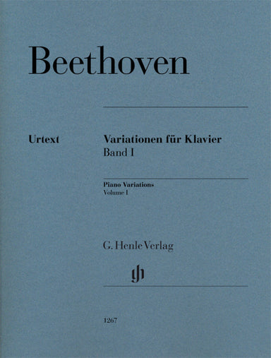BEETHOVEN Piano Variations, Volume I