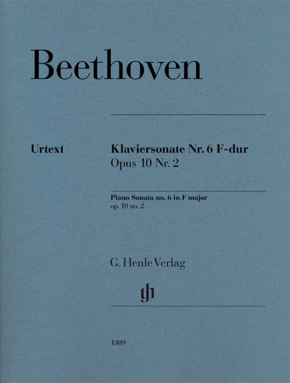 Beethoven: Piano Sonata no. 6 F major op. 10 no. 2