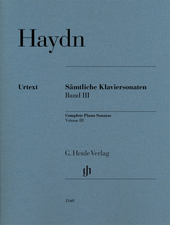 Haydn: Complete Piano Sonatas Volume III — Tom Lee Music