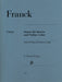 Franck Violin Sonata A major
