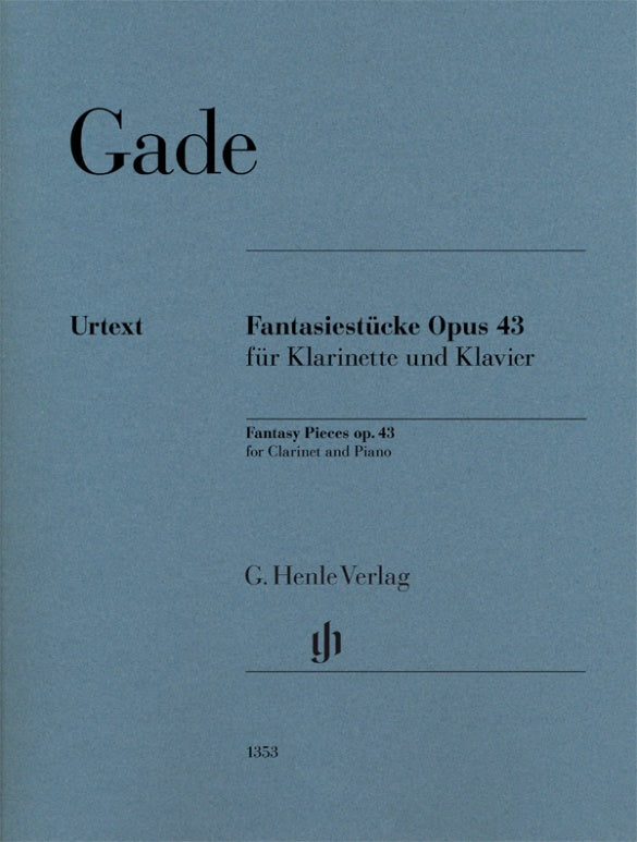 Gade: Fantasy Pieces op. 43 (Clarinet)
