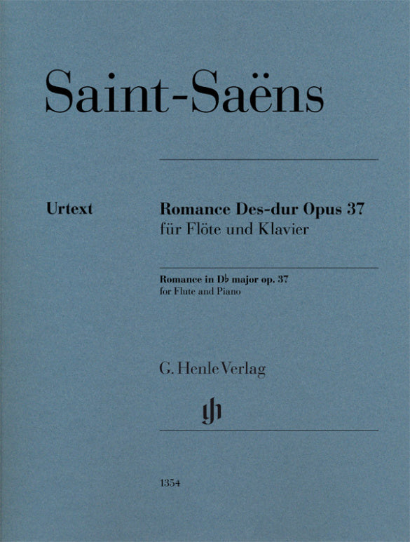 SAINT-SAËNS ROMANCE IN D-FLAT MAJOR, OP. 37
Flute and Piano