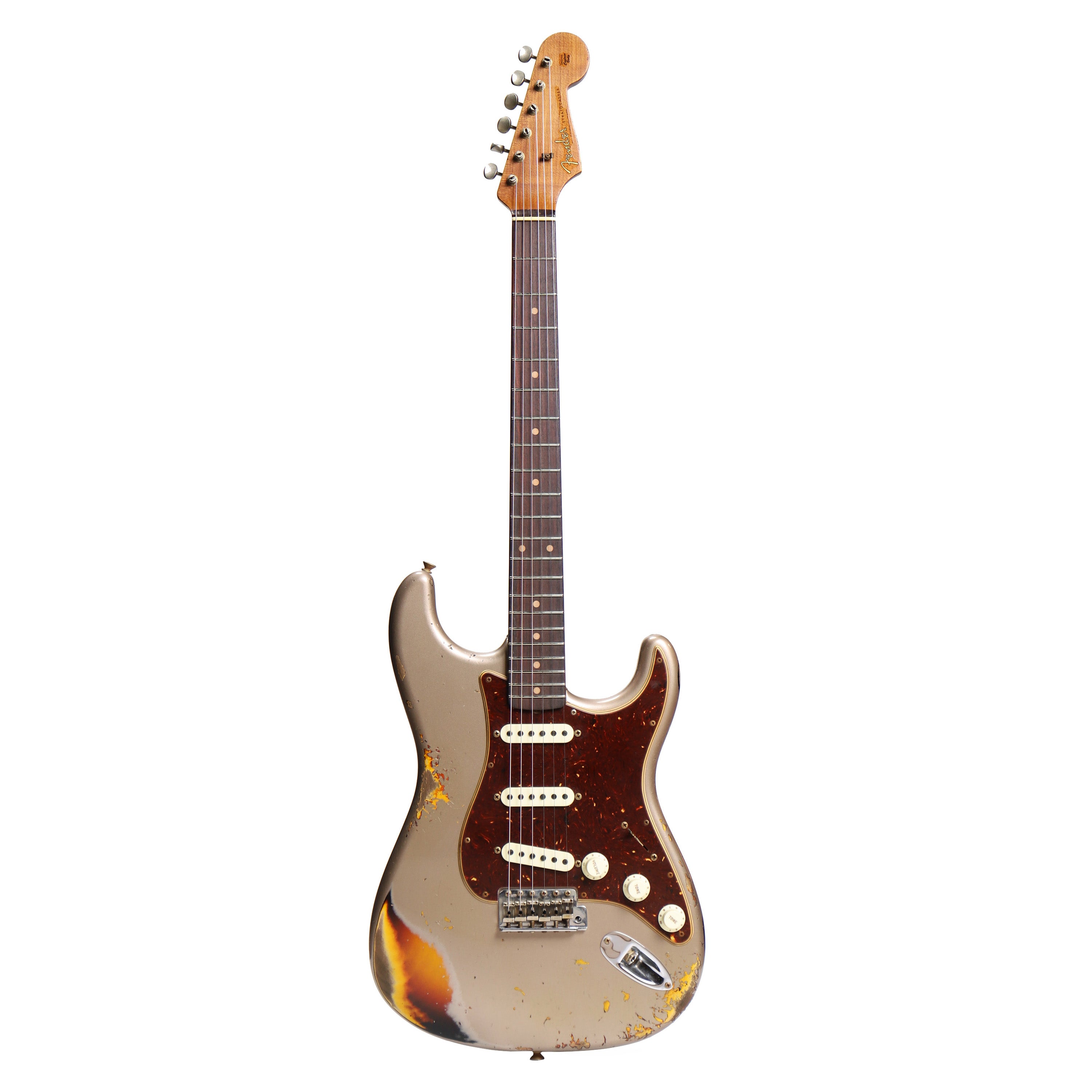 Fender Custom Shop Ltd '61 Stratocaster Relic, Shoreline Gold over