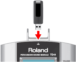 Td9 ROLAND TD-9 Upgrade Package 2GB USB Flash Memory — Tom Lee Music