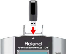 ROLAND TD-9 Upgrade Package 2GB USB Flash Memory