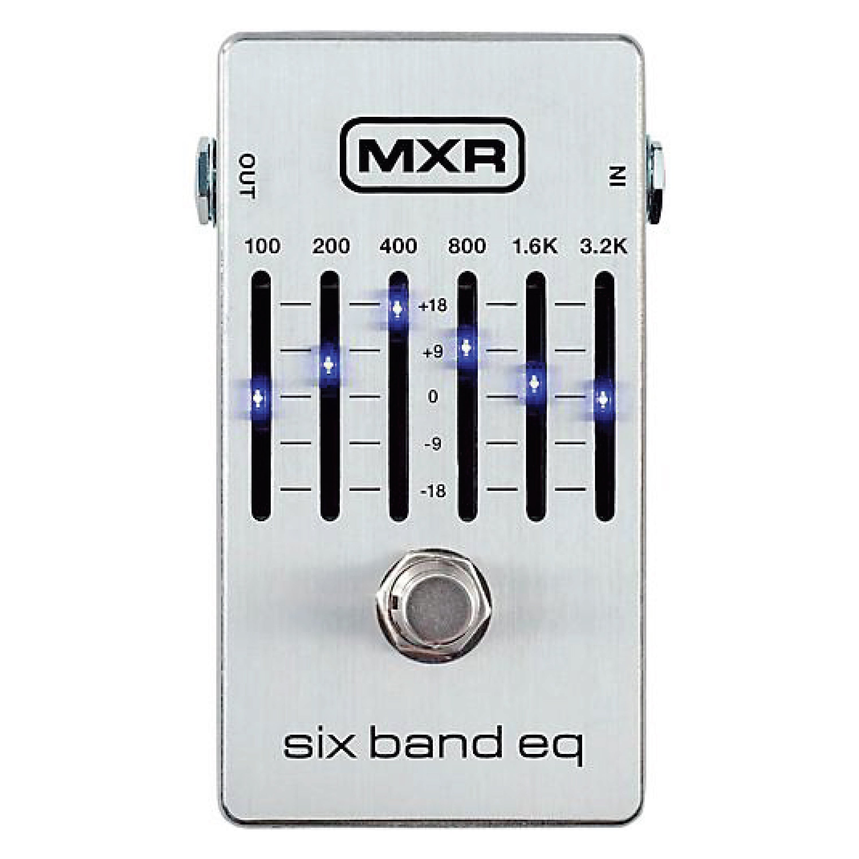 MXR／M109S SIX BAND EQ Jim Dunlop, M109S, MXR Six Band EQ Guitar Pedal — Tom Lee Music
