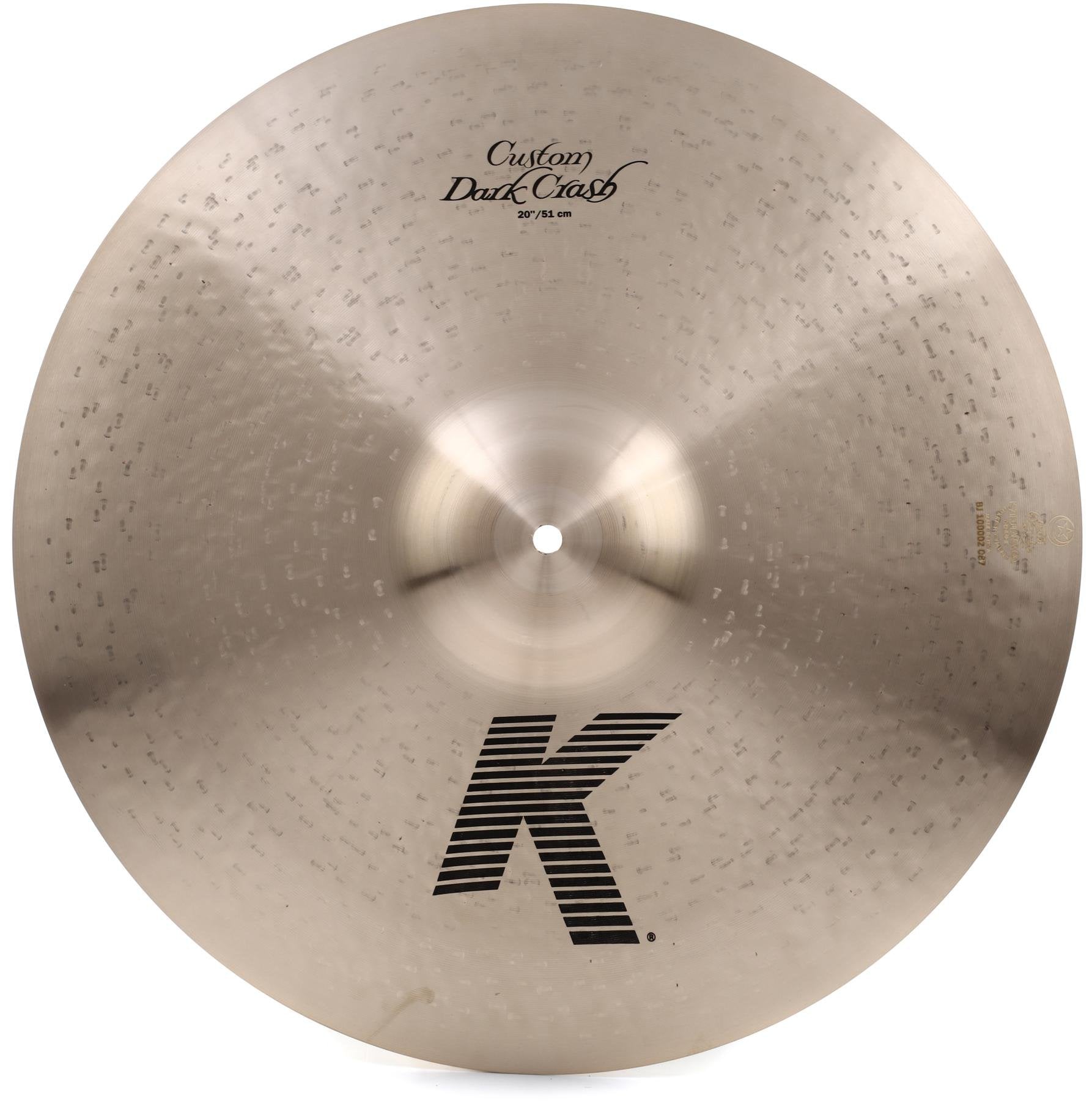 ZILDJIAN K Custom Dark Crash Cymbal (Available in various sizes)