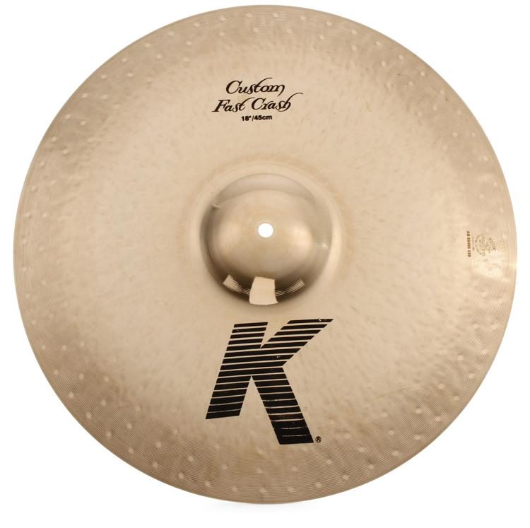 ZILDJIAN K Custom Fast Crash Cymbal (Available in various sizes)