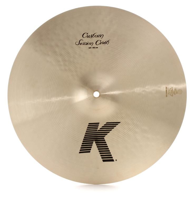 ZILDJIAN K Custom Session Crash Cymbal (Available in various sizes)
