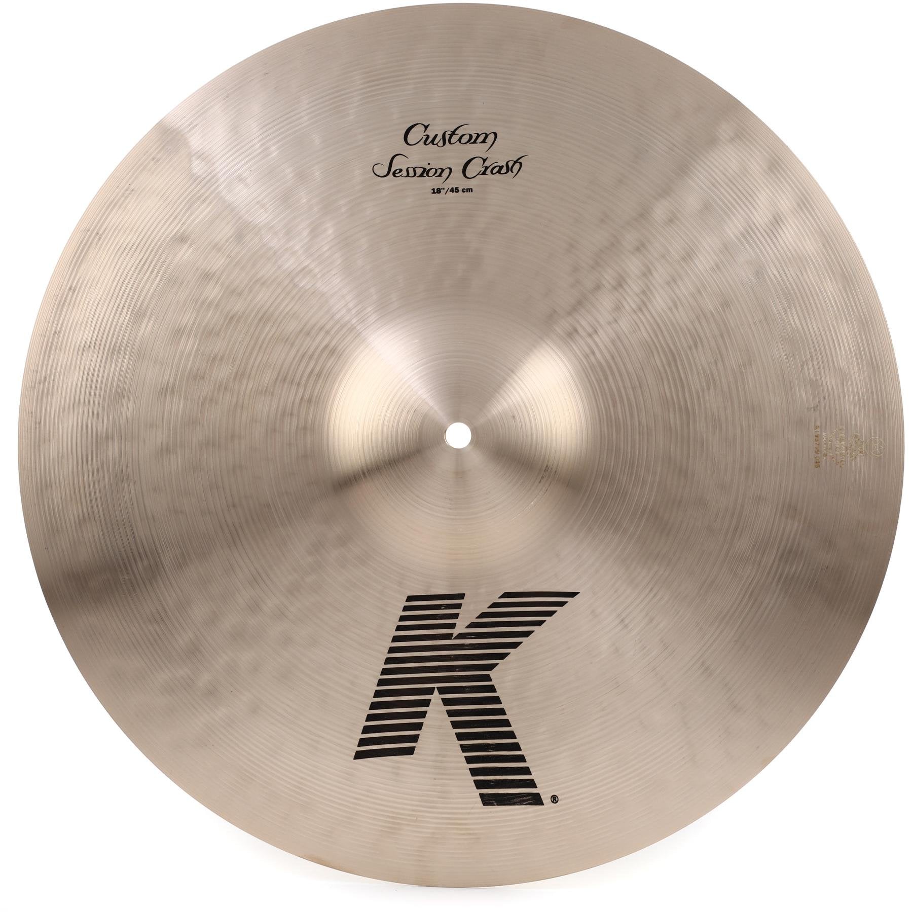 ZILDJIAN K Custom Session Crash Cymbal (Available in various sizes)
