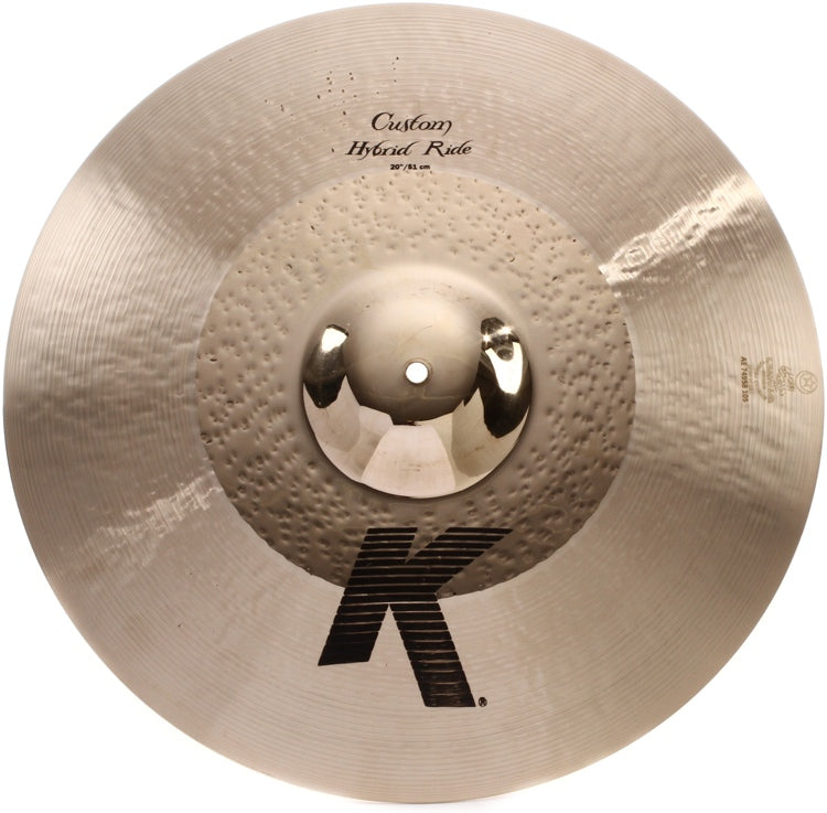 ZILDJIAN K Custom Hybrid Ride Cymbal (Available in 20" & 21")