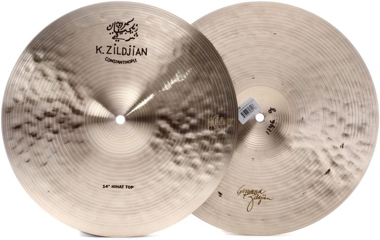 ZILDJIAN 14" K Constantinople Hi Hats - Pair