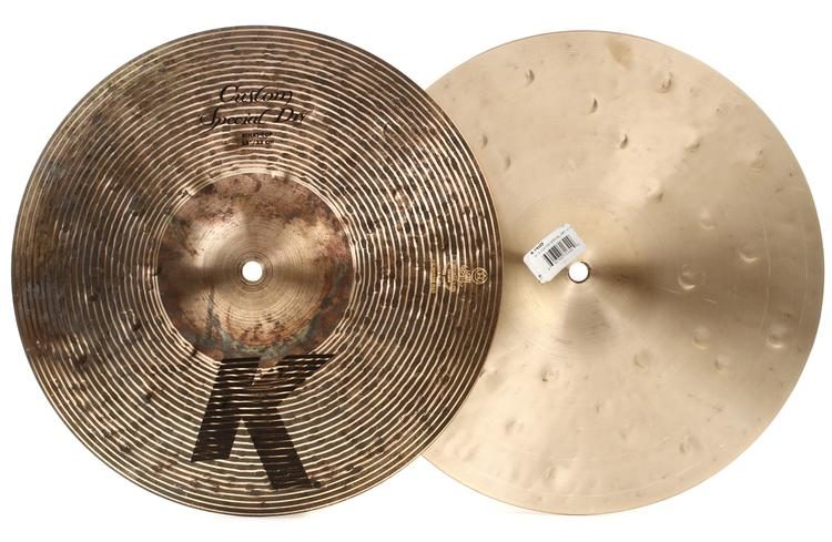ZILDJIAN 13" K Custom Special Dry HiHats - Pair