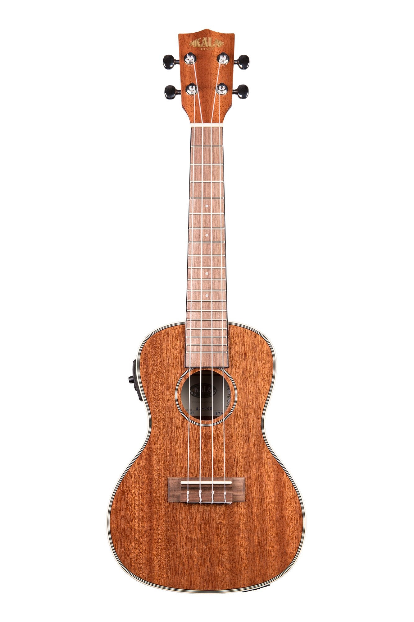 Kala Gloss Mahogany Concert Ukulele (with electronics)