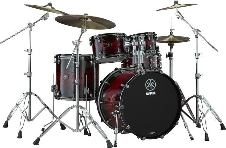 YAMAHA Live Custom Hybrid Oak 5-pc Drum Set w/ Hardware (Available In 5 Colors)