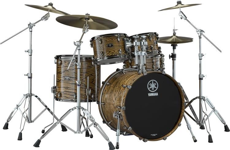 YAMAHA Live Custom Hybrid Oak 5-pc Drum Set w/ Hardware (Available In 5 Colors)