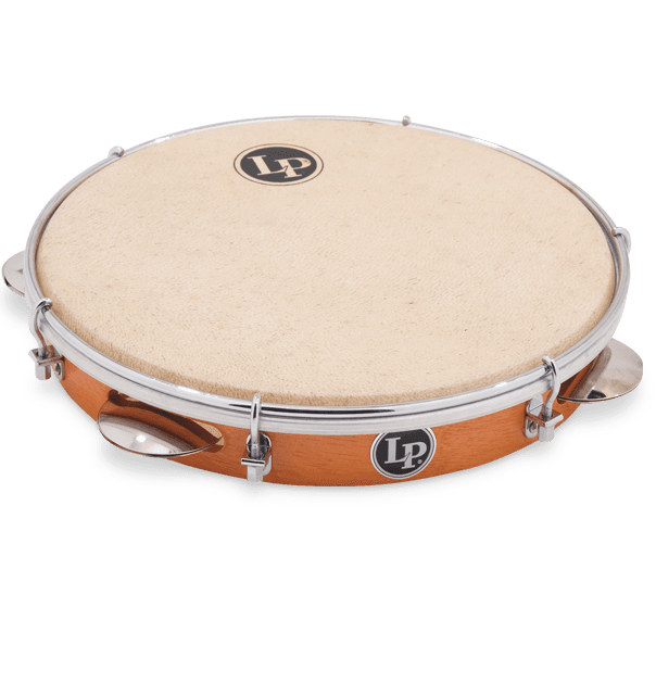 LP 10" Wood Pandeiro With Natural Head (LP3010N)