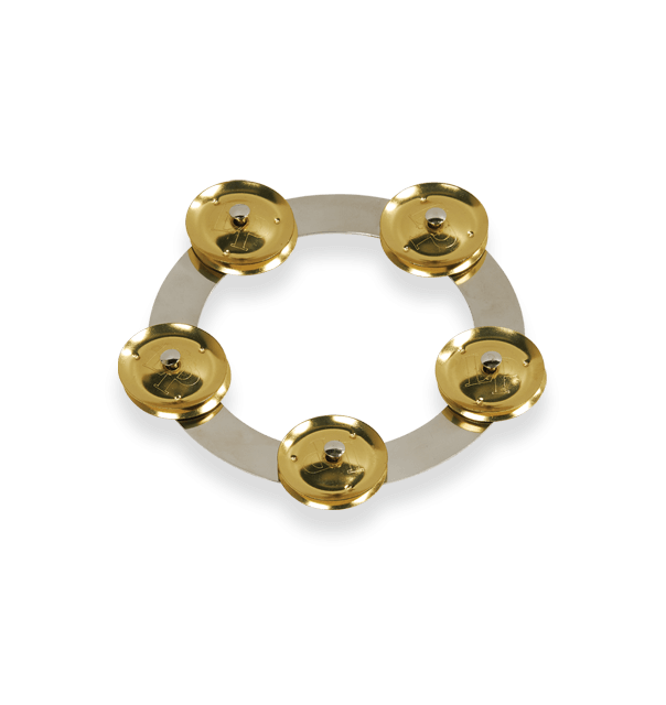 LP 6" Tambo-Ring - Stainless Steel With Brass Jingles