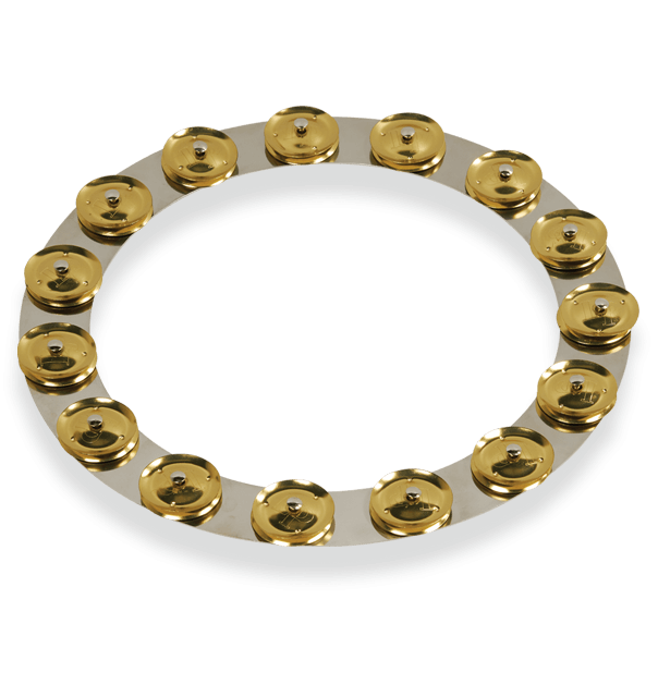 LP 14" Tambo-Ring - Stainless Steel With Brass Jingles