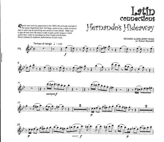 Latin Connections for Flute
