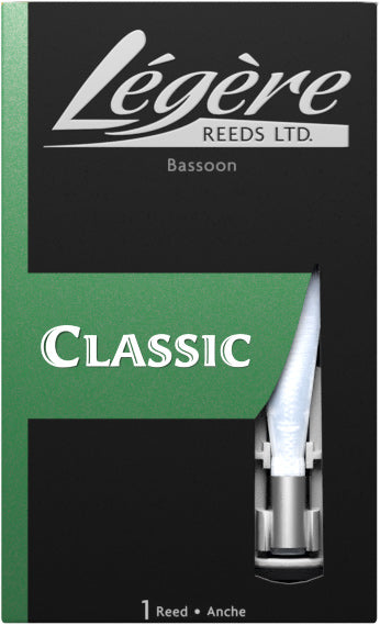 Legere Bassoon Synthetic Reed