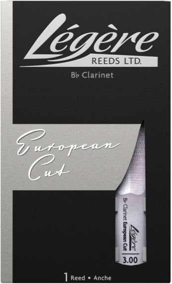 Legere European Cut Bb Clarinet Synthetic Reed (assorted strengths)