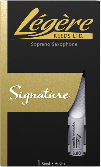 Legere Signature Bb Soprano Saxophone Synthetic Reed (assorted strengths)