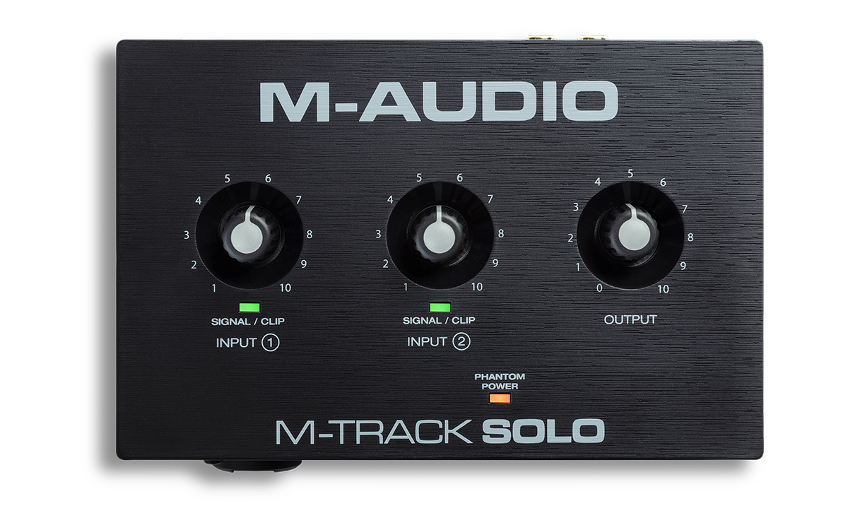 M-Audio M-Track Solo - 2-channel USB Audio Interface