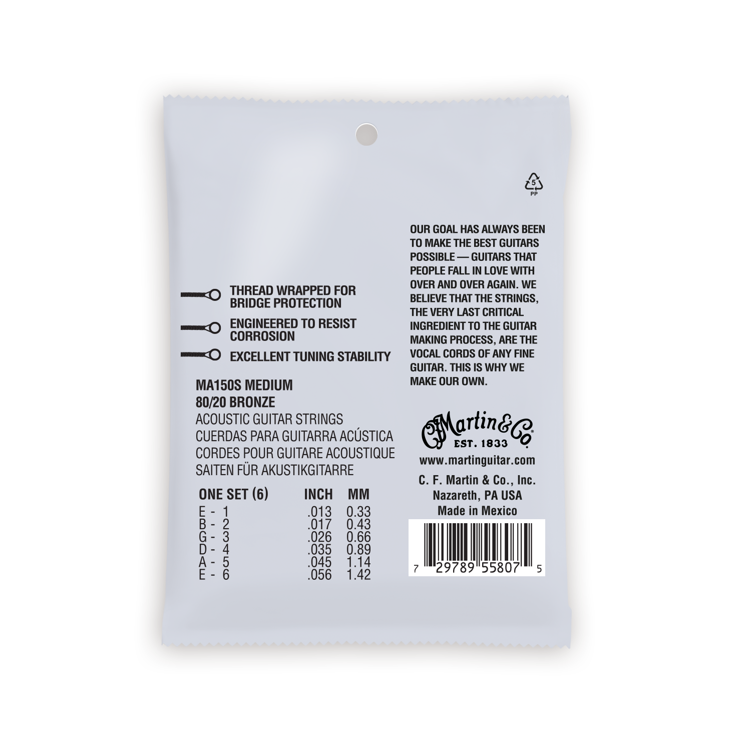 Martin Authentic Acoustic Marquis Silked Strings - MA150S