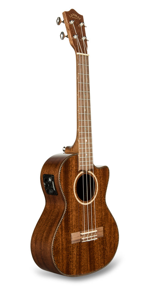 Lanikai MAS-CET All Solid Mahogany Tenor A/E Ukulele
