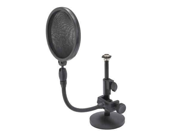Samson MD2/PS05 Bundle - Desktop Microphone Stand and Microphone Pop Filter