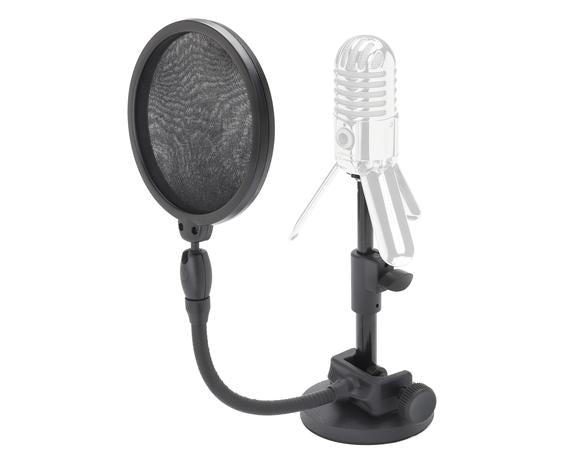 Samson MD2/PS05 Bundle - Desktop Microphone Stand and Microphone Pop Filter