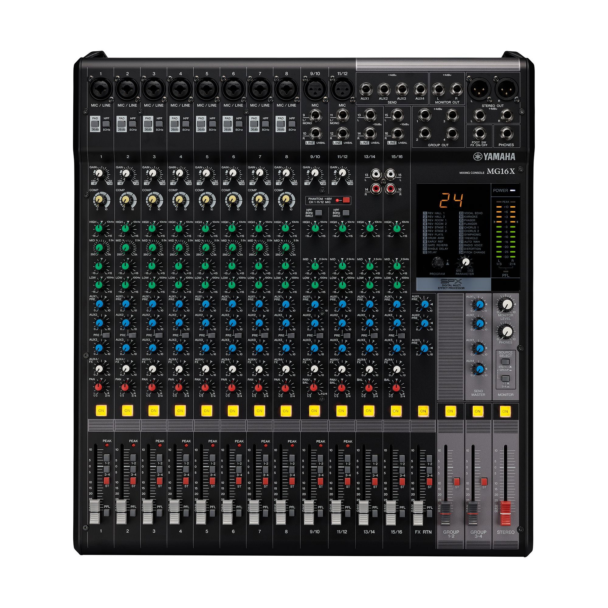 Yamaha MG16X Mixing Console (MG16X CV)
