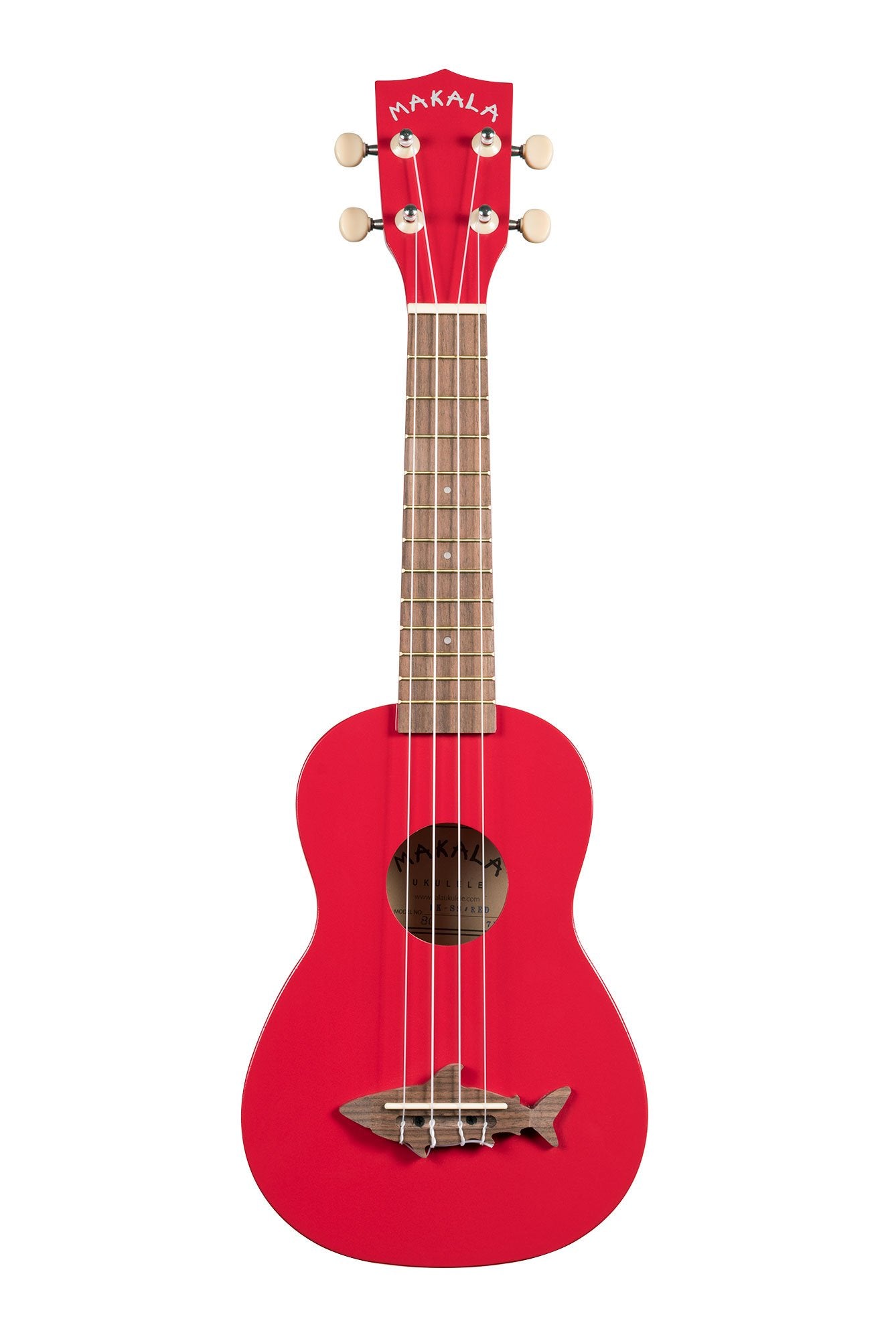 Kala Mako Red Sea Soprano Shark Ukulele
