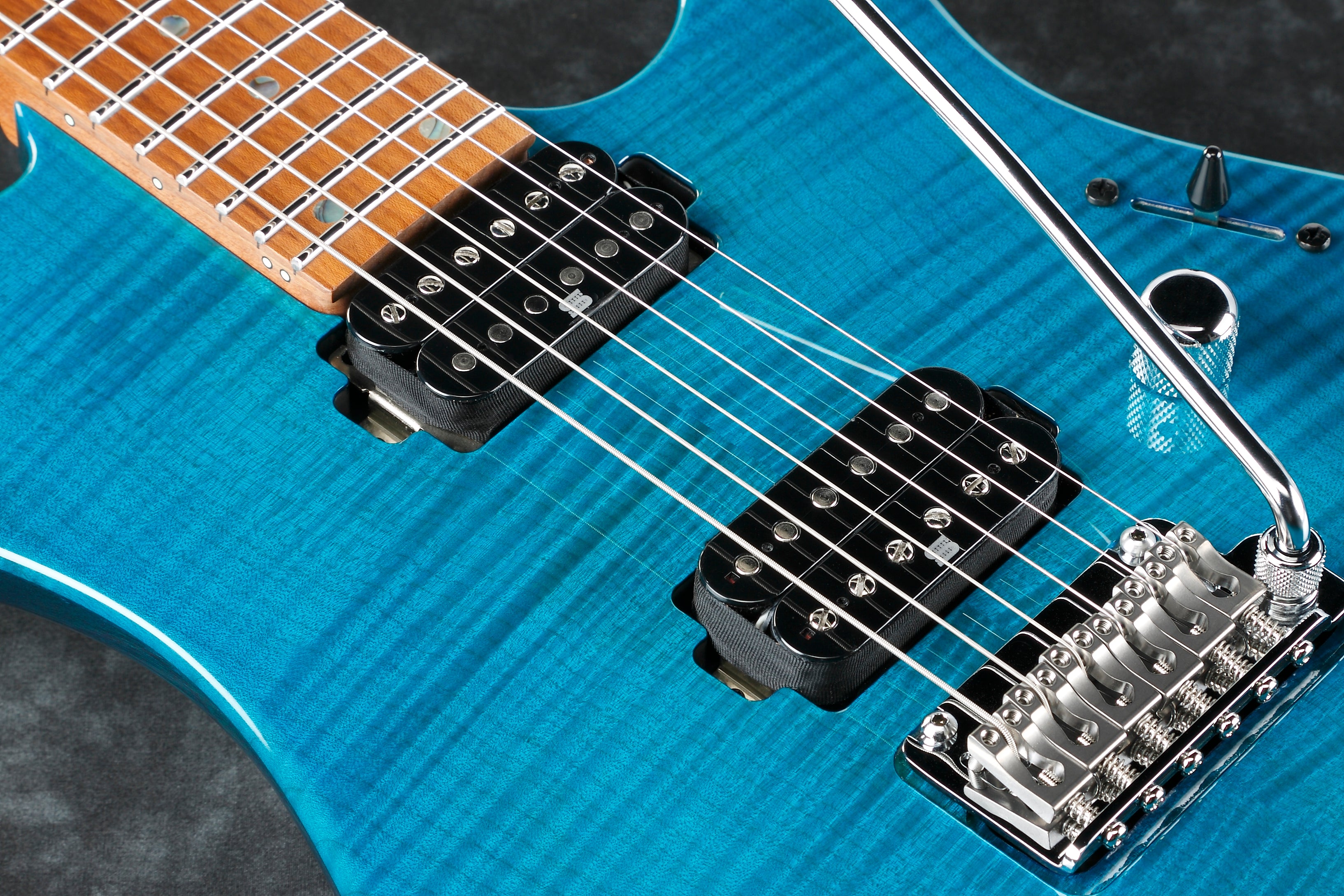 Ibanez MM1-TAB Martin Miller Signature (Transparent Aqua Blue