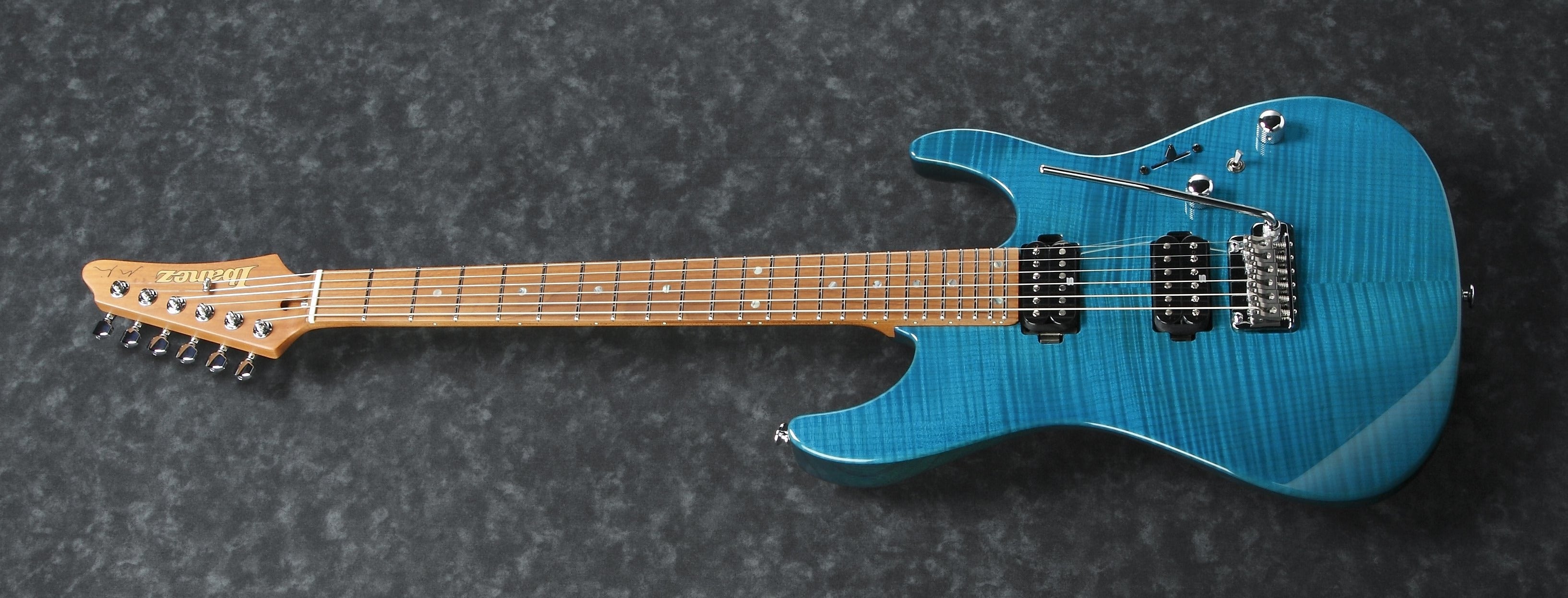 Ibanez MM1-TAB Martin Miller Signature (Transparent Aqua Blue) Japan made Electric Guitar 電結他