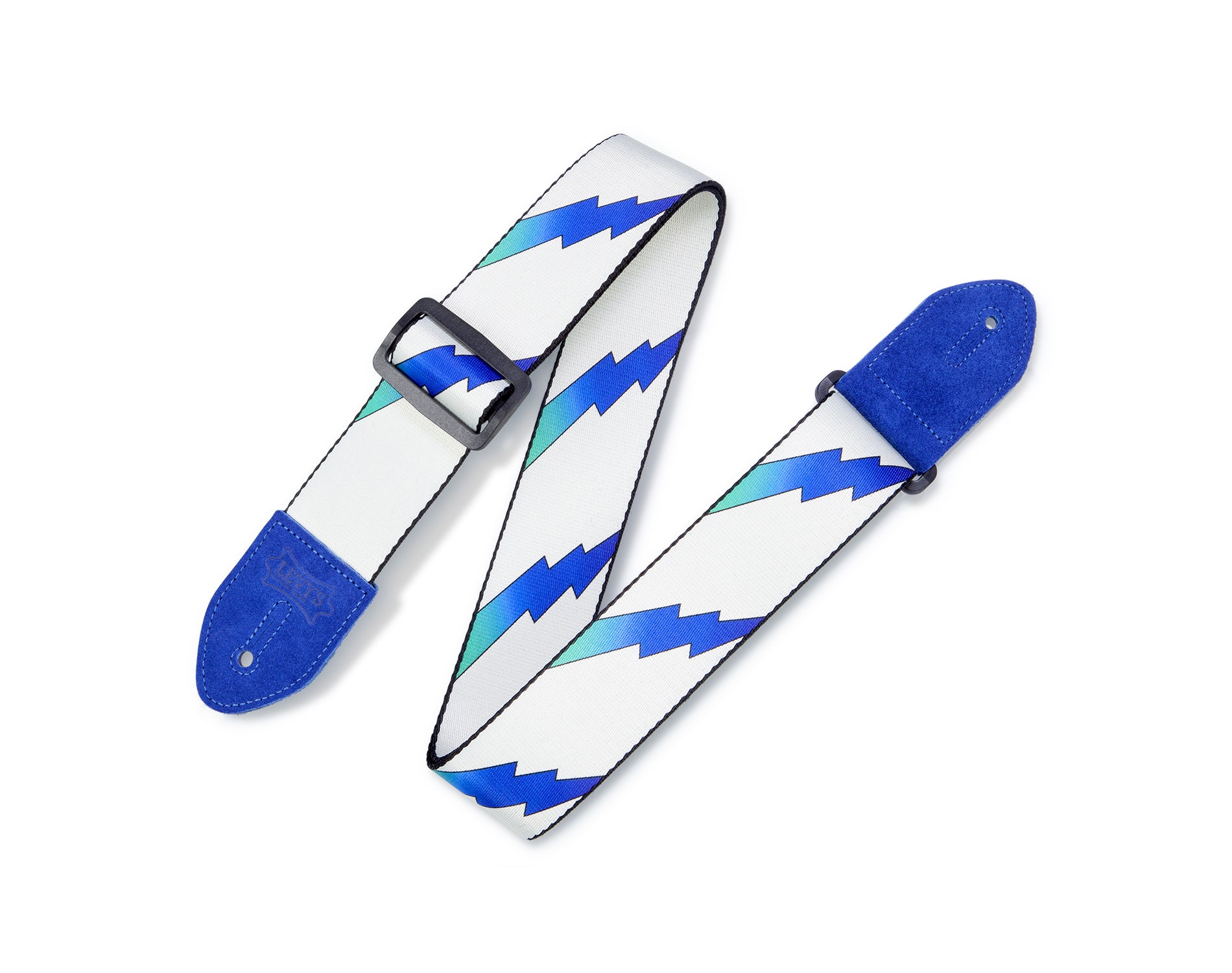 Levy's MPRB2 Print Series Rainbolt Guitar Strap