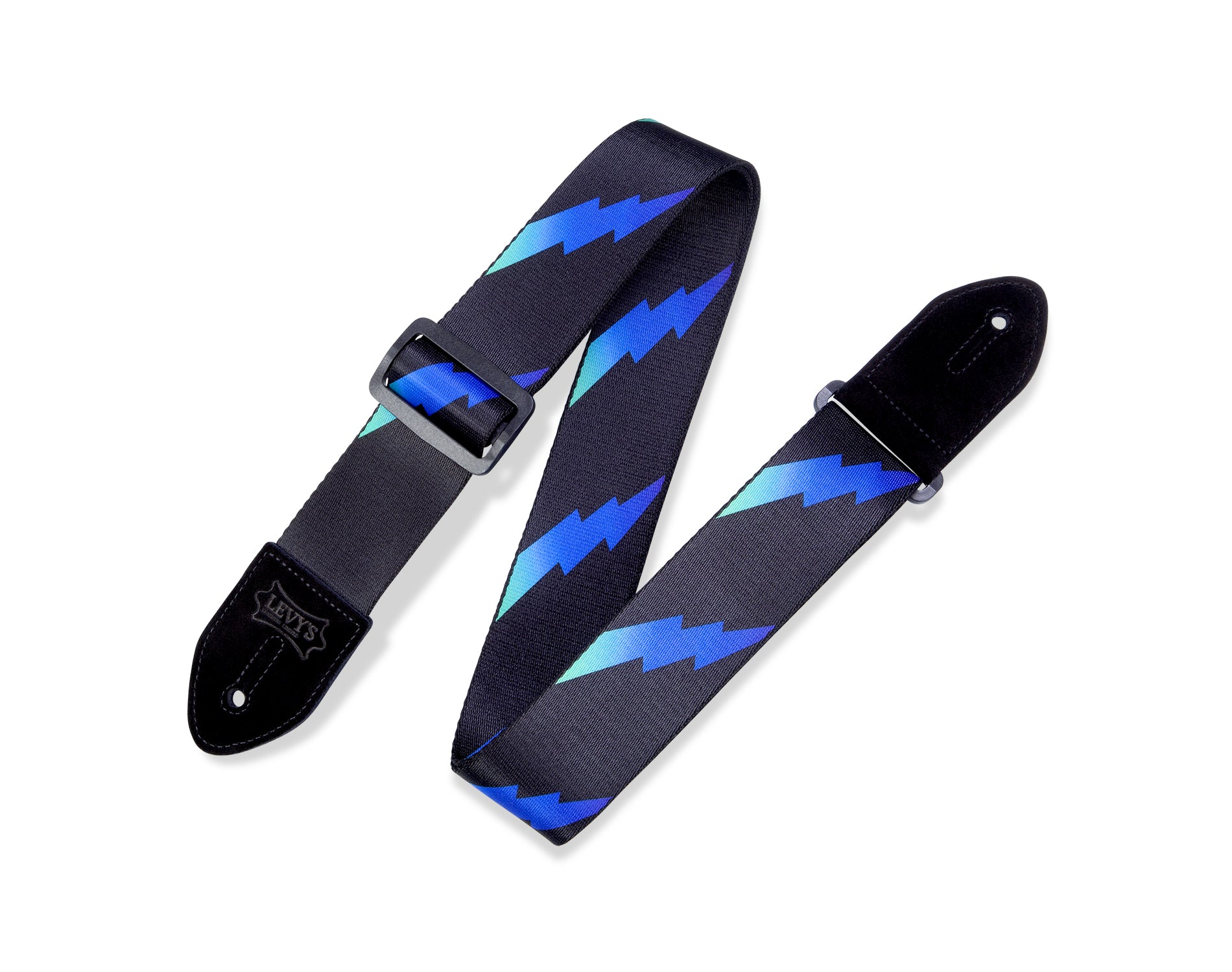 Levy's MPRB2 Print Series Rainbolt Guitar Strap