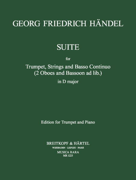 Handel Suite in D major HWV 341 (For Trumpet)