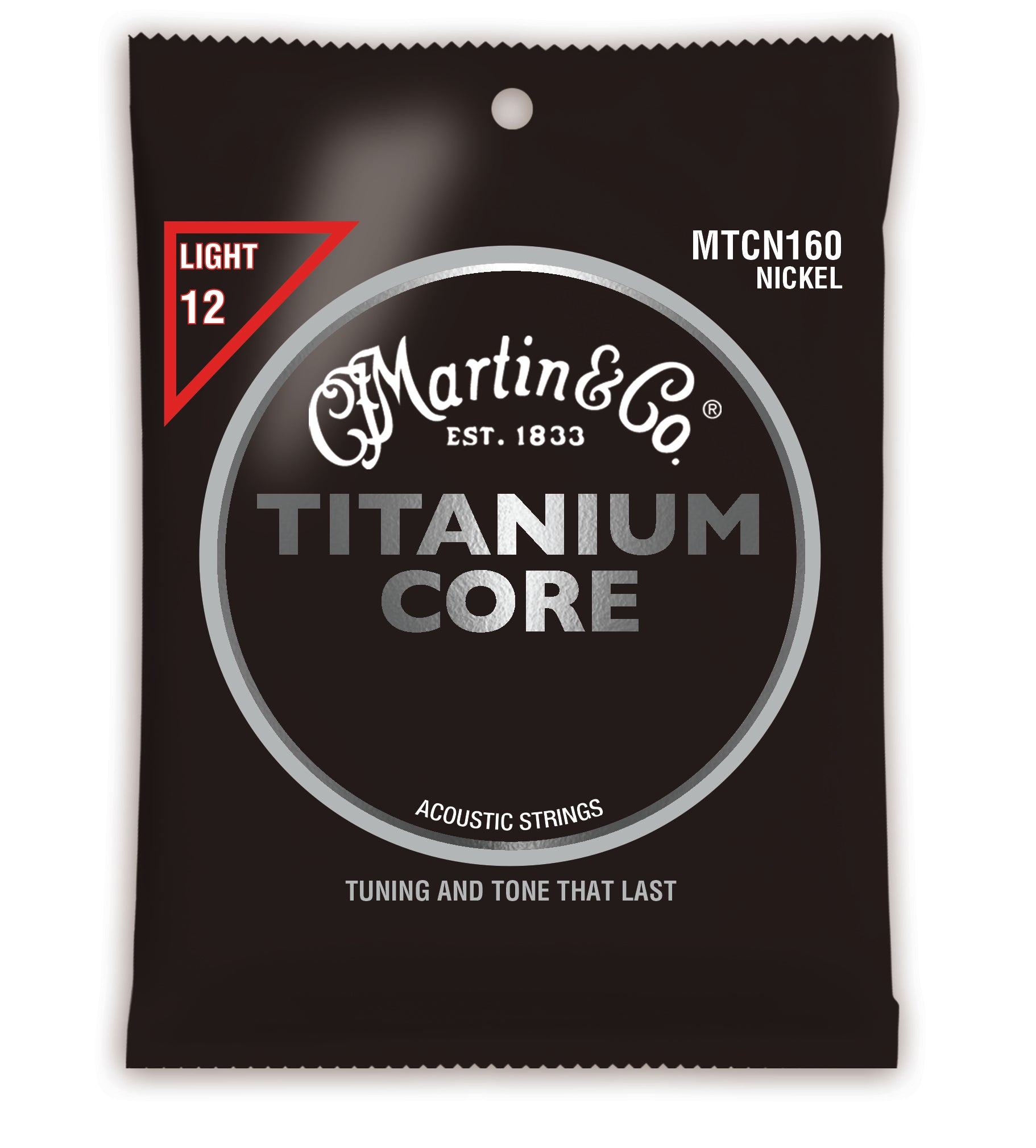 Martin Titanium Core Acoustic Guitar Strings (MTCN160)