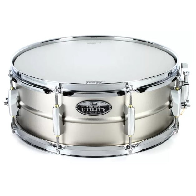 PEARL Modern Utility Steel Snare Drum (Available in 2 Sizes)