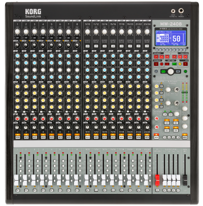 Korg MW2408  Hybrid Analog / Digital Mixer