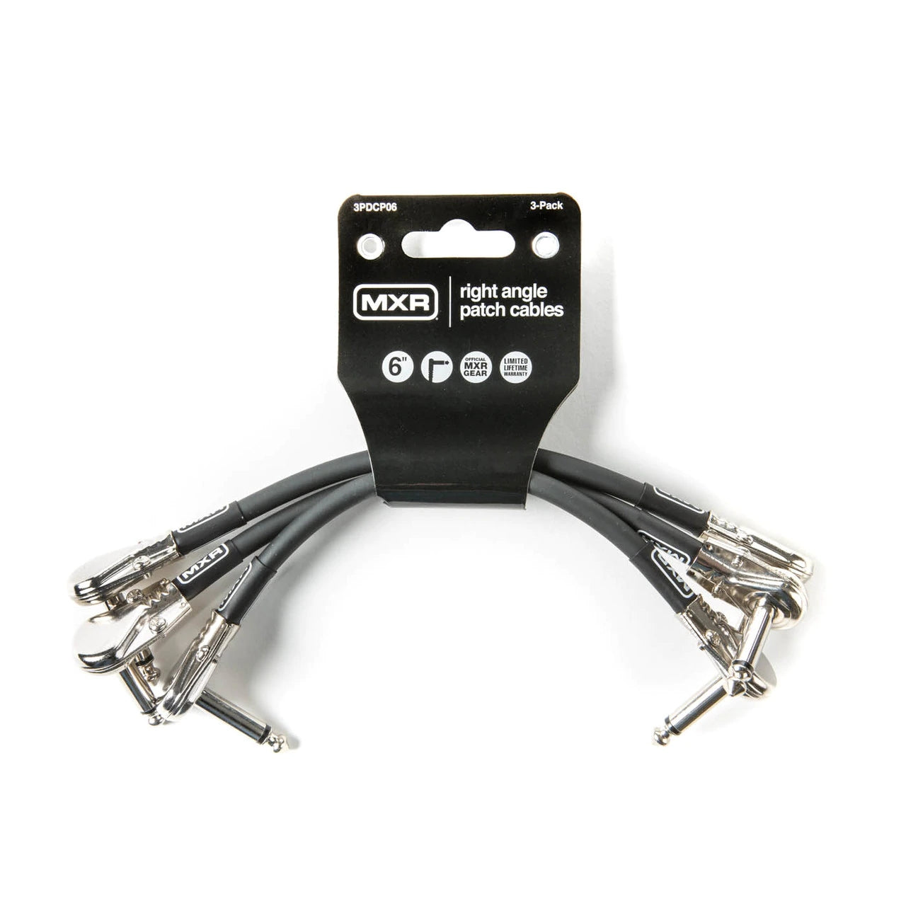 MXR® 3PDCP06 6IN Patch Cable 3-Pack