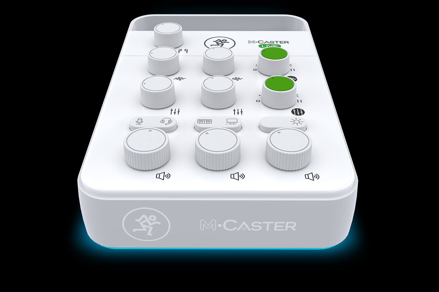 Mackie MIX CASTER LIVE  PORTABLE LIVE STREAMING MIXER, WHITE