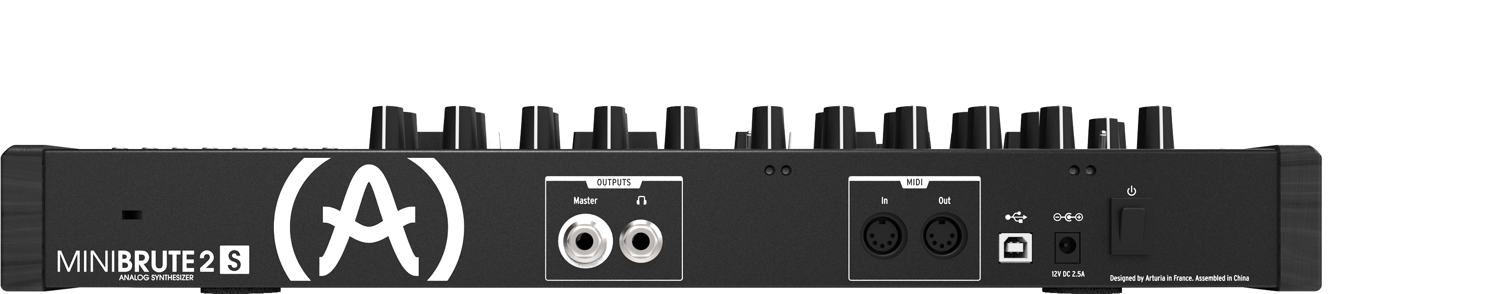 Arturia MiniBrute 2S Noir Edition - Analog Synthesizer
