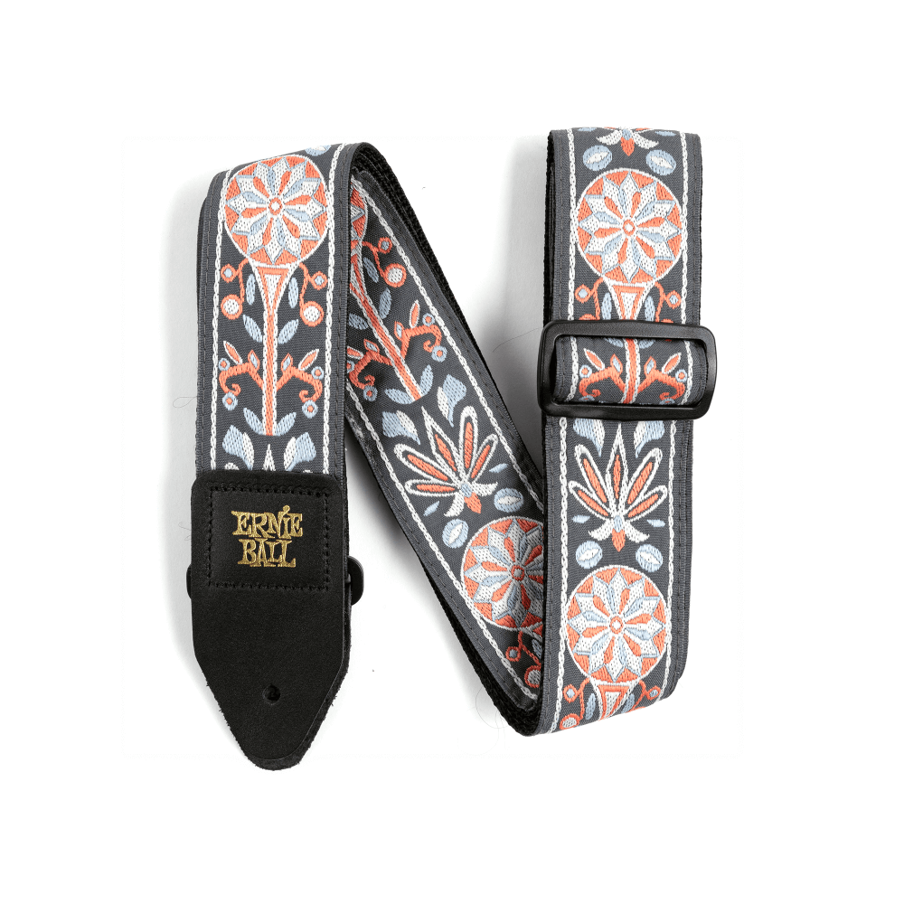 Ernie Ball Tangerine Nightmist Jacquard Strap, 4634