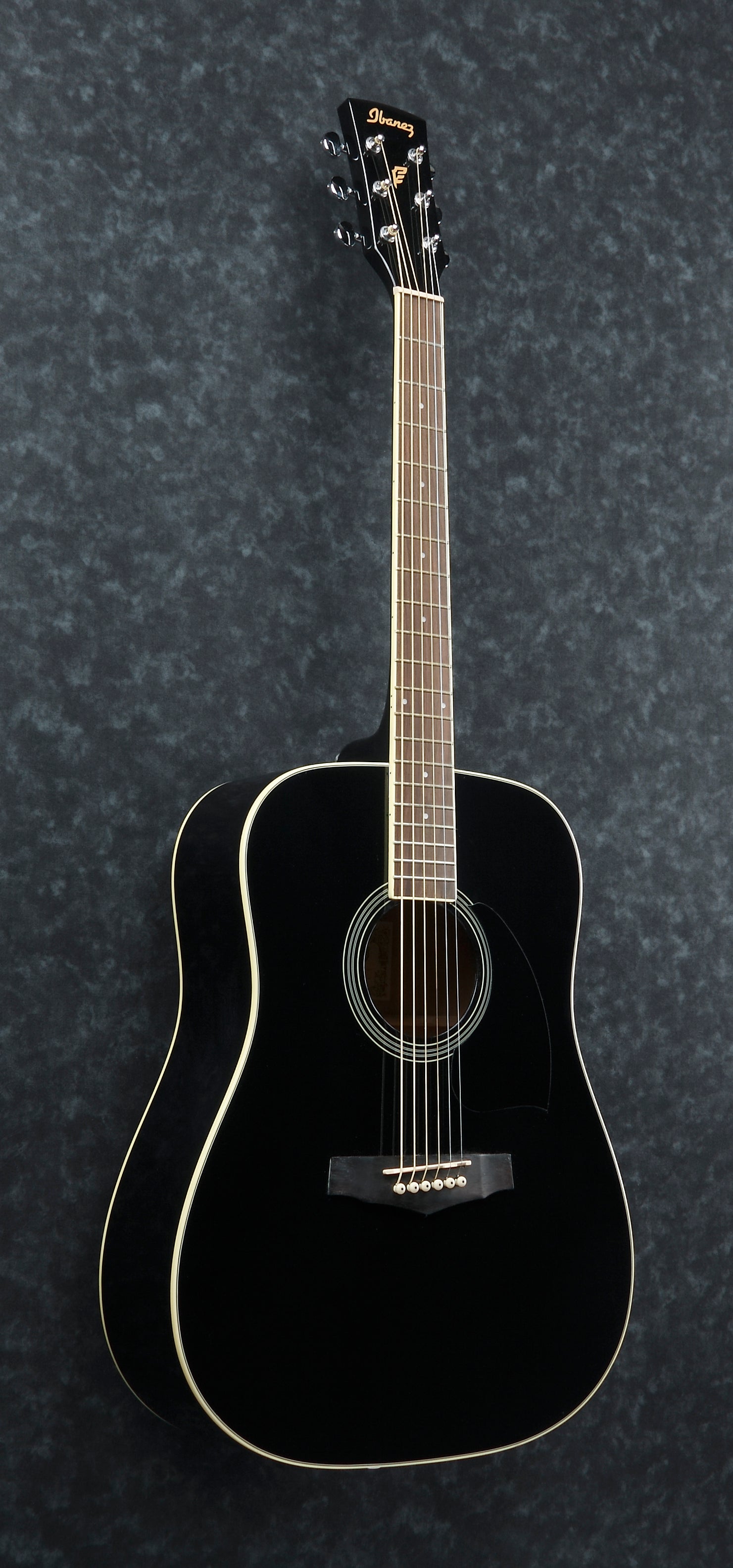 Ibanez PF15 Black Acoustic Guitar